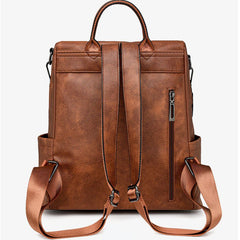 Mochila de Couro Feminina Venture + BRINDE