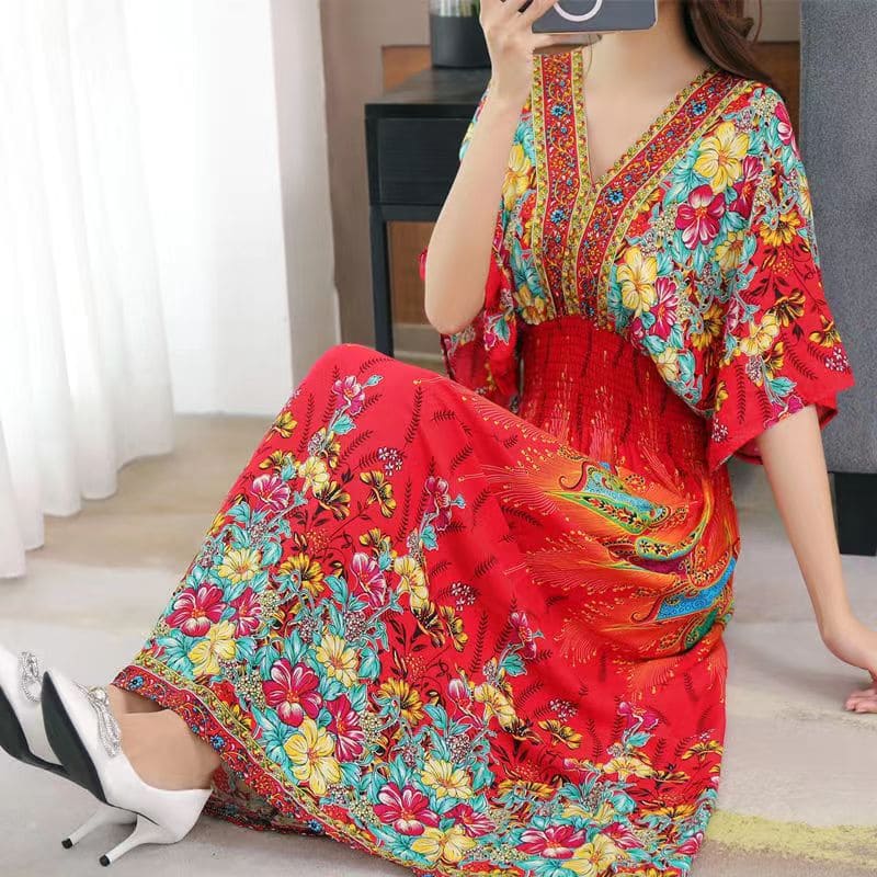 Vestido Longo Elegante Maria - Coradon
