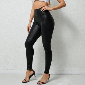 Calça Legging Cintura Alta Com Brilho Eloá - Coradon