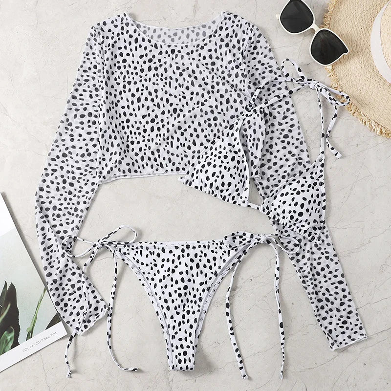 Conjunto Biquíni e Cropped Laura