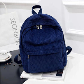 Mochila Feminina Veludo Mika