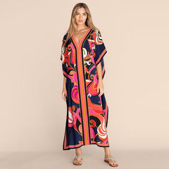 Vestido Midi Kaftan Angela