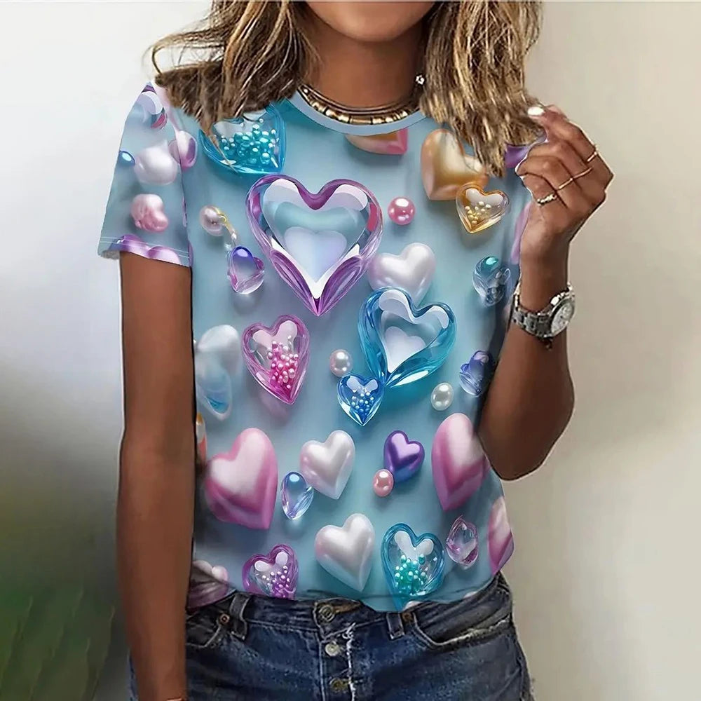 Blusa Feminina Manga Curta Lorena