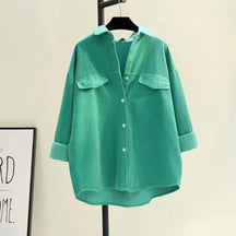 Camisa Feminina De Veludo Silmara