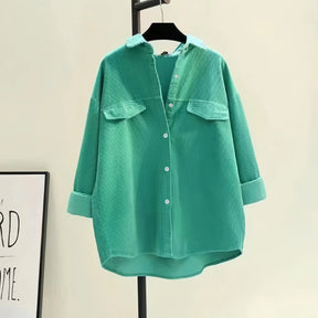 Camisa Feminina De Veludo Silmara