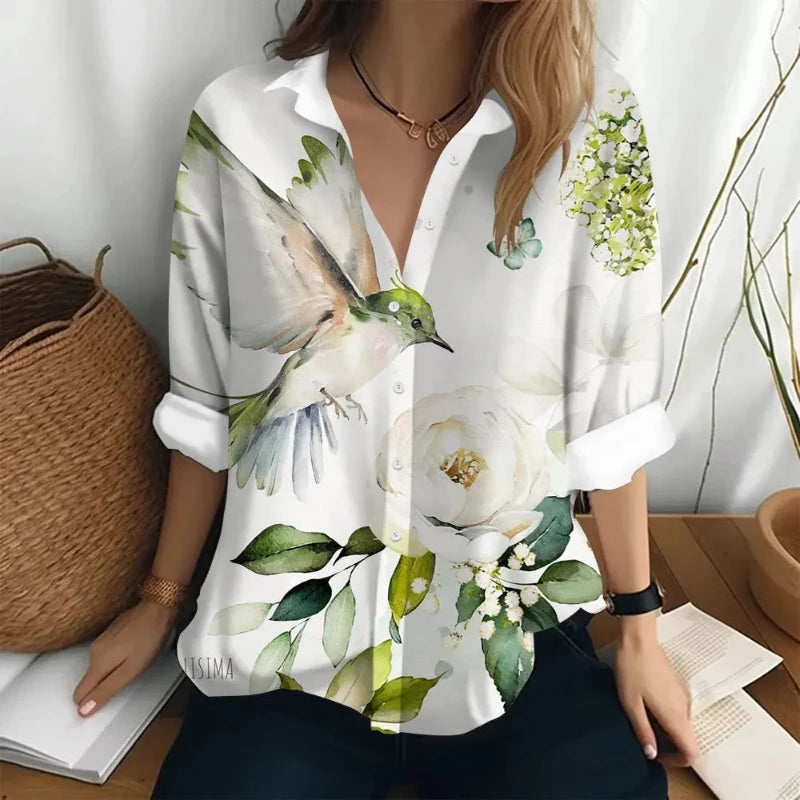 Camisa Feminina Social Anebella