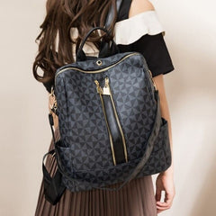 Mochila Feminina Couro Lady + BRINDE - Coradon