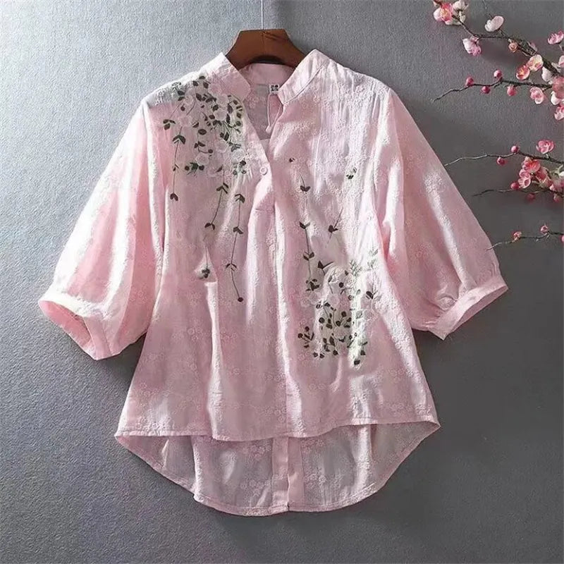 Blusa Feminina de Laise Bordada Marry - Coradon