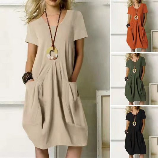Vestido Midi Linho Marta