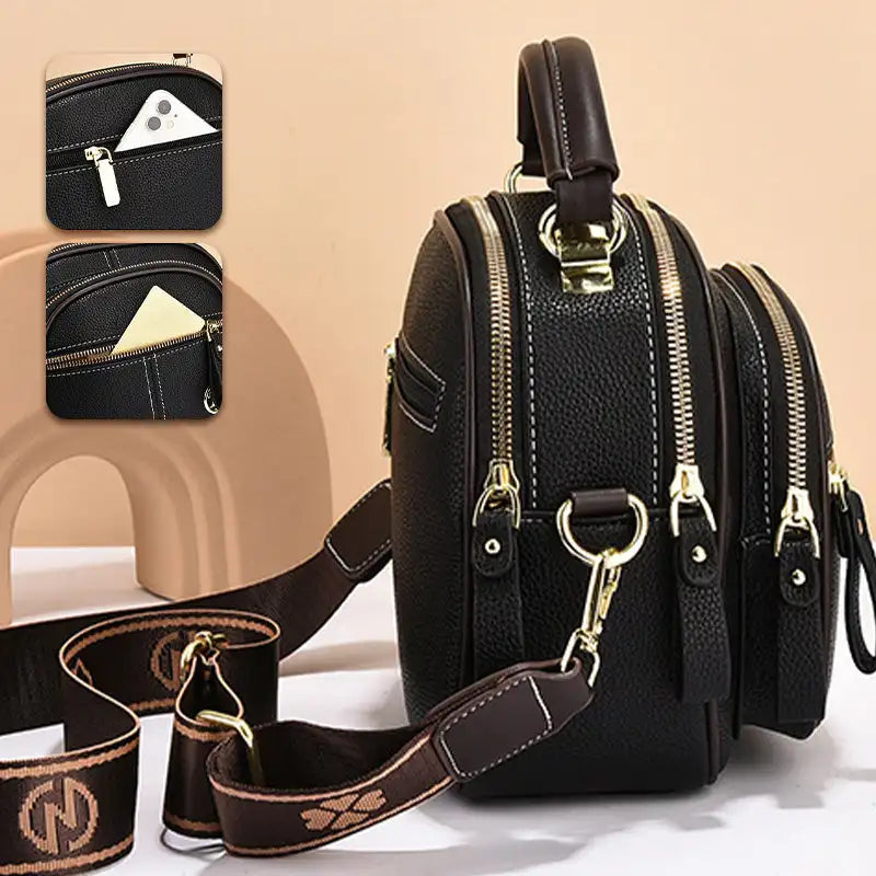 Bolsa de Couro Legítimo Karol FLASH