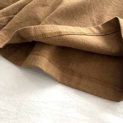 Short Feminino com Pregas de Linho Erica