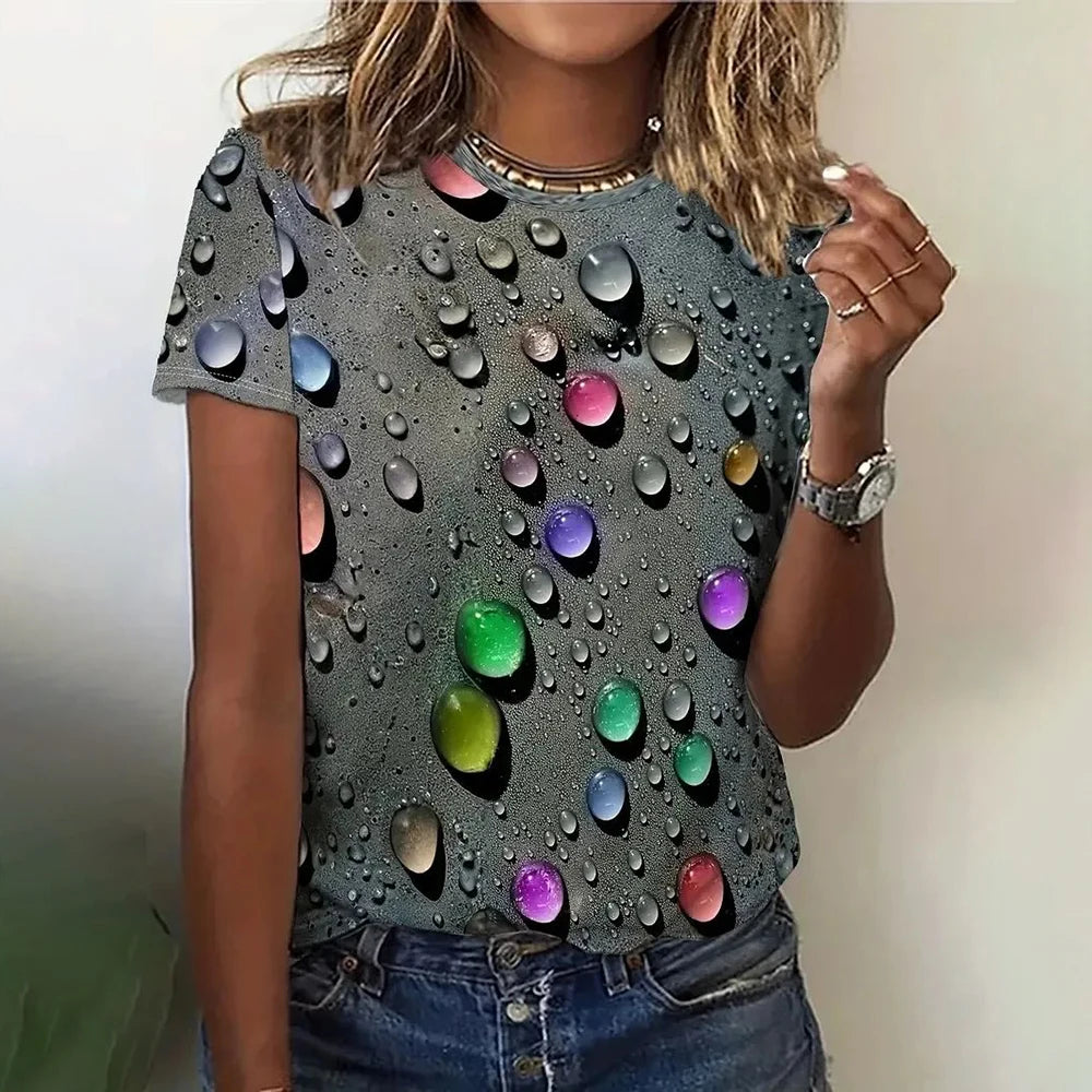 Blusa Feminina Manga Curta Lorena