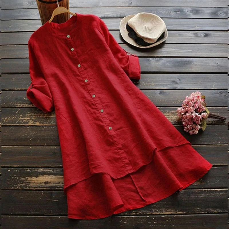 Vestido Camisa Curto Lana - Coradon