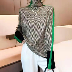 Suéter Feminino Gola Alta Ariadne