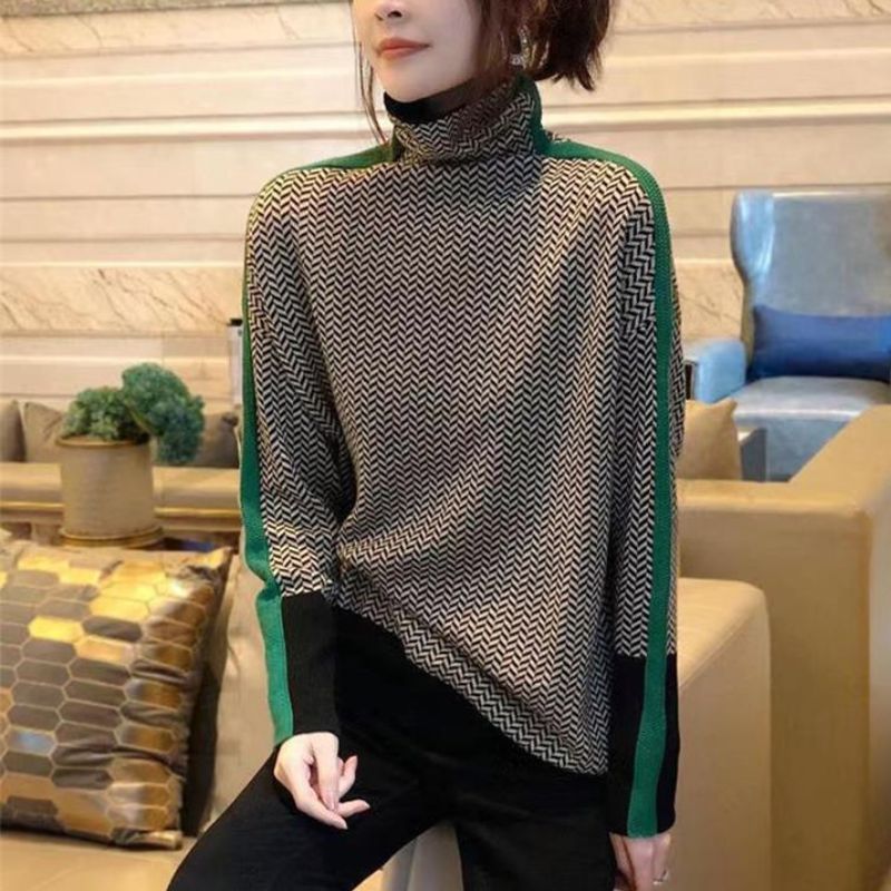 Suéter Feminino Gola Alta Ariadne