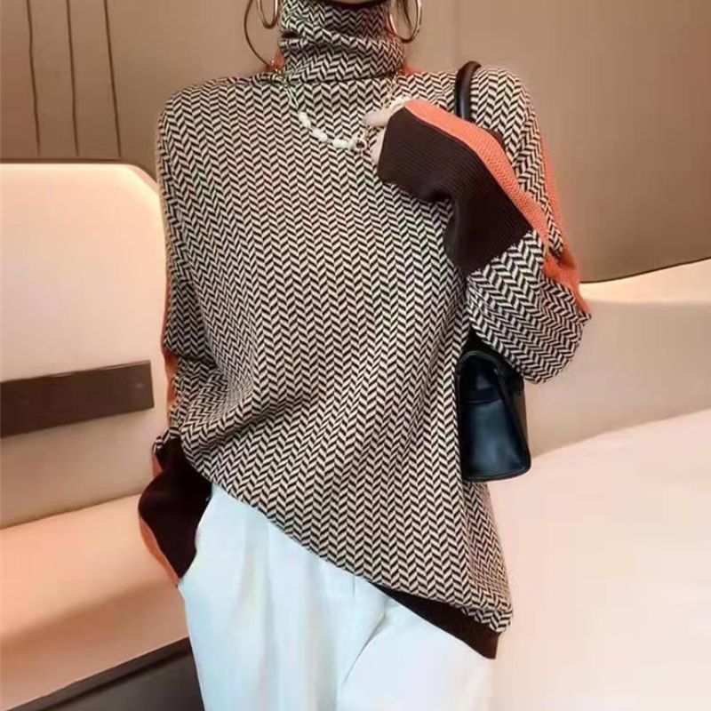 Suéter Feminino Gola Alta Ariadne