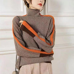 Suéter Feminino Gola Alta Ariadne