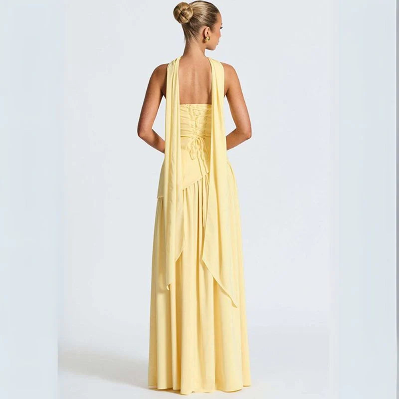 Vestido Longo Festa Nicolle