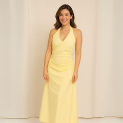 Vestido-Midi-Amarelo-Manteiga-Caroline_Modelo
