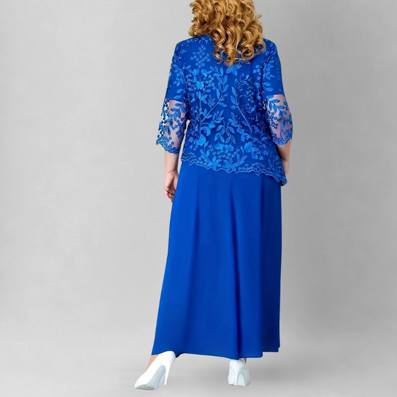 Vestido-de-Renda-Longo-Festa-Plus-Size-Merida_-azul-medio-costas