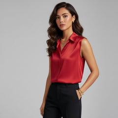 Blusa De Seda Feminina July