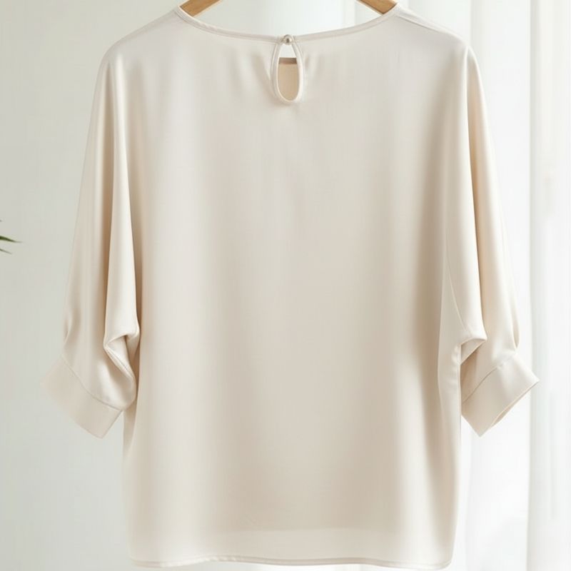 Blusa De Seda Feminina Pedrita