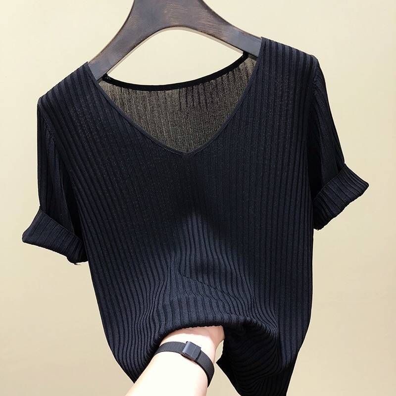 Blusa Feminina Canelada Básica Liz