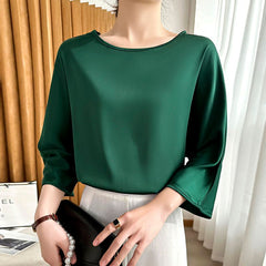 Blusa Feminina De Seda Miriam