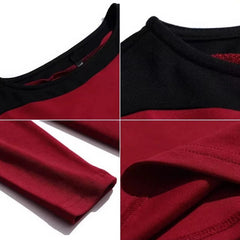 Blusa Feminina Vermelha Manga Longa Miriam