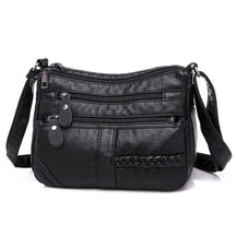 Bolsa Couro Feminina Femme Preto 03 Bolsacouro