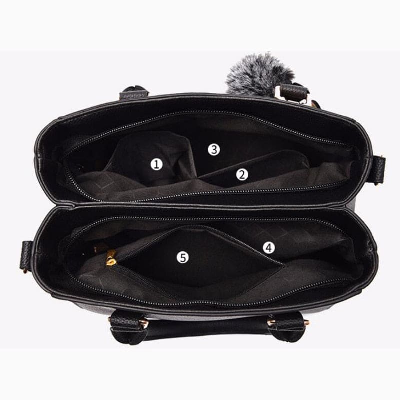 Bolsa Couro Feminina Lovely Bolsalovely