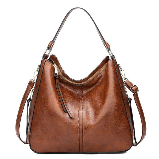 Bolsa Feminina Couro Legítimo Espaçosa - Coradon