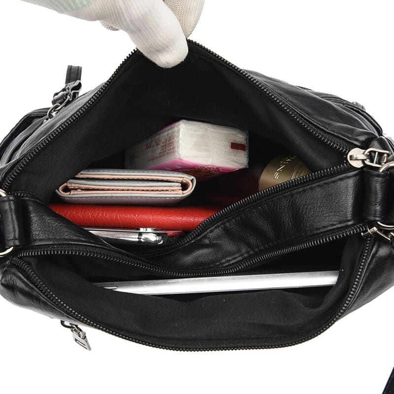 Bolsa De Couro Feminina Casual Bolsacasual