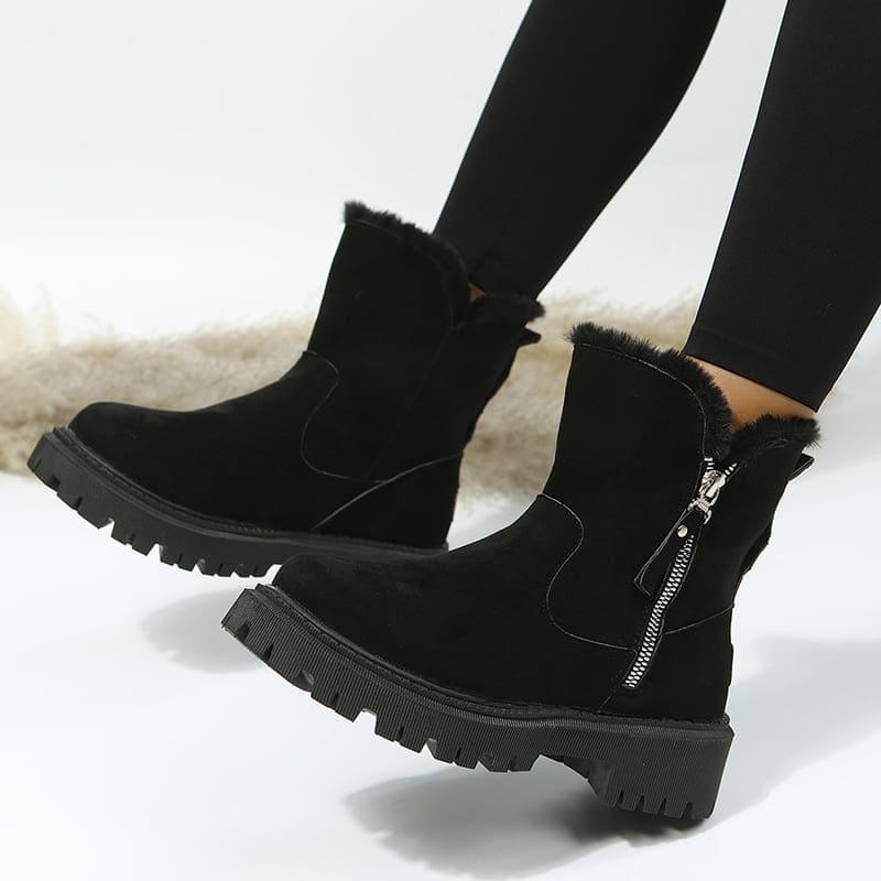 Bota Forrada Feminina Padded Preto - Coradon