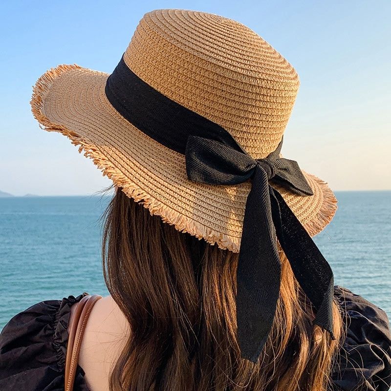 Chapéu de Praia Feminino Com Laço Maria