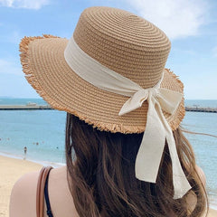 Chapéu de Praia Feminino Com Laço Maria