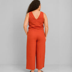 Conjunto Feminino Alfaiataria Linho Magda