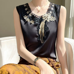 Regata Feminina De Seda Kiara