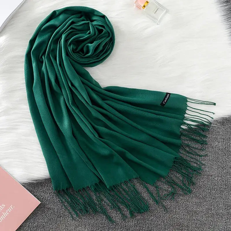 Cachecol Feminino Longo Cashmere