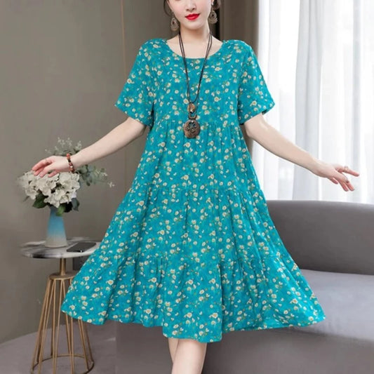Vestido Midi Fresco Jessica - Coradon