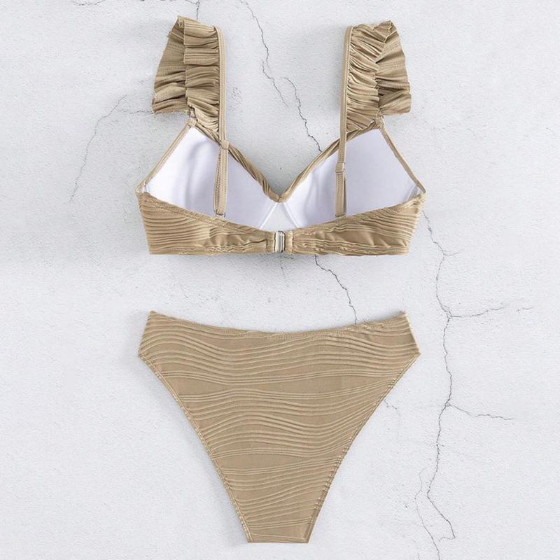 Biquíni Hot Pants Plissado Ocean