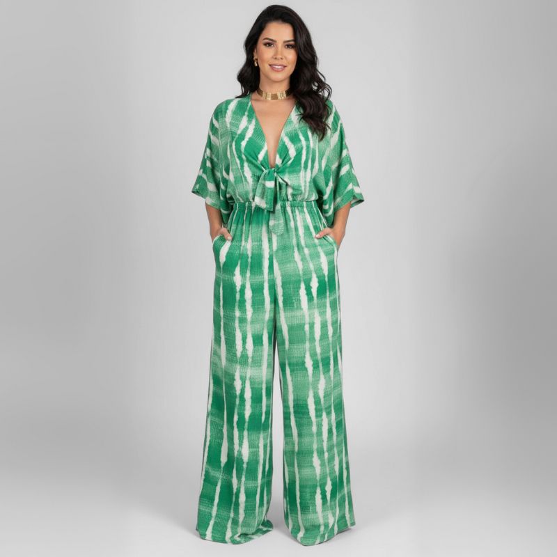 Macacão Longo Feminino Jasmine