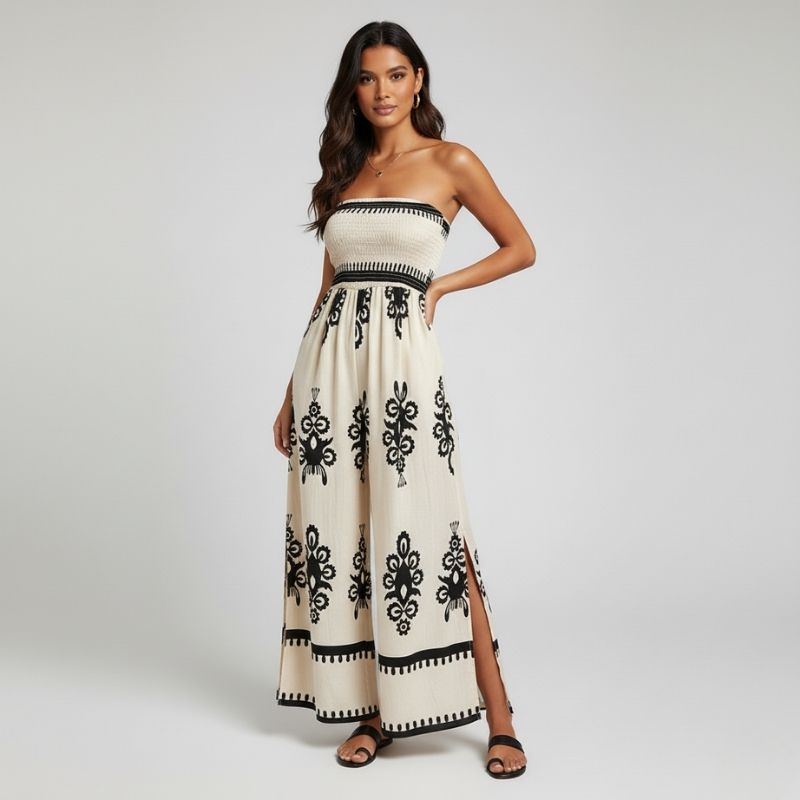 Macacão Longo Feminino Soltinho Beli