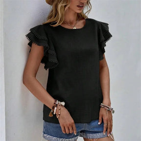 Blusa Feminina Básica Gisele Preto - Coradon