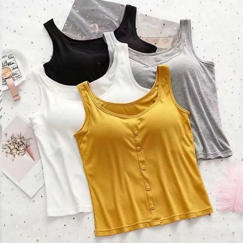 Regata Feminina Com Bojo Embutido - COMPRE 2 LEVE 3
