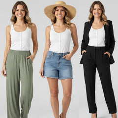 Regata Feminina Com Bojo Embutido - COMPRE 2 LEVE 3