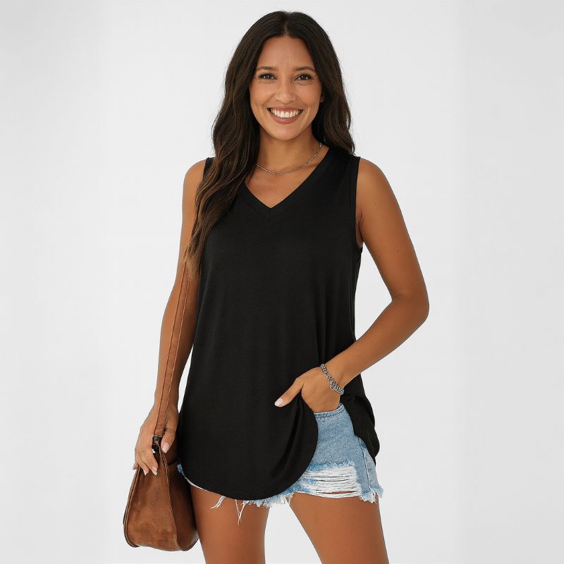 Regata Feminina Fresca Elegante - COMPRE 2 LEVE 3