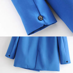 Blazer Feminino Alfaiataria Alongado Elegance