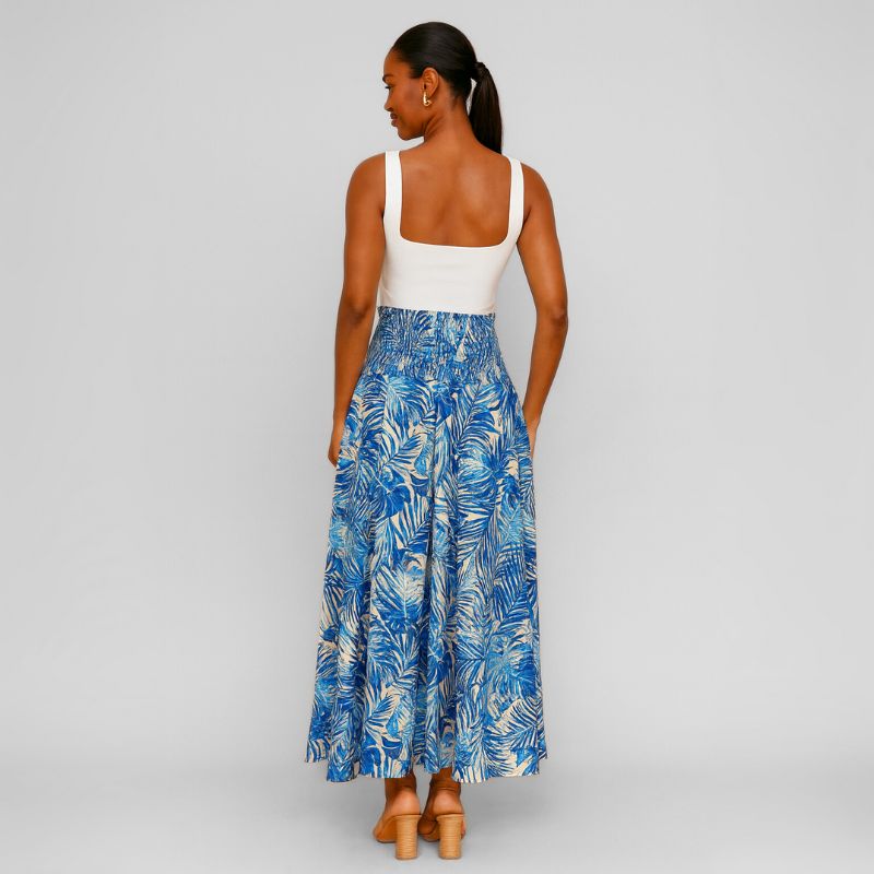 Saia Longa Estampada Mariene