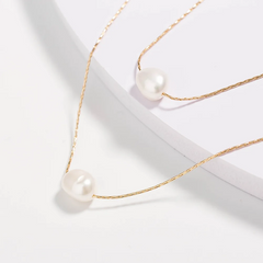 Colar Banhado Em Ouro 18K Fio Duplo Veneziana - Coradon